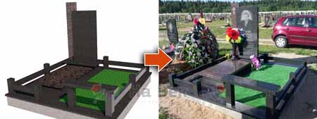 3d модель макет памятника